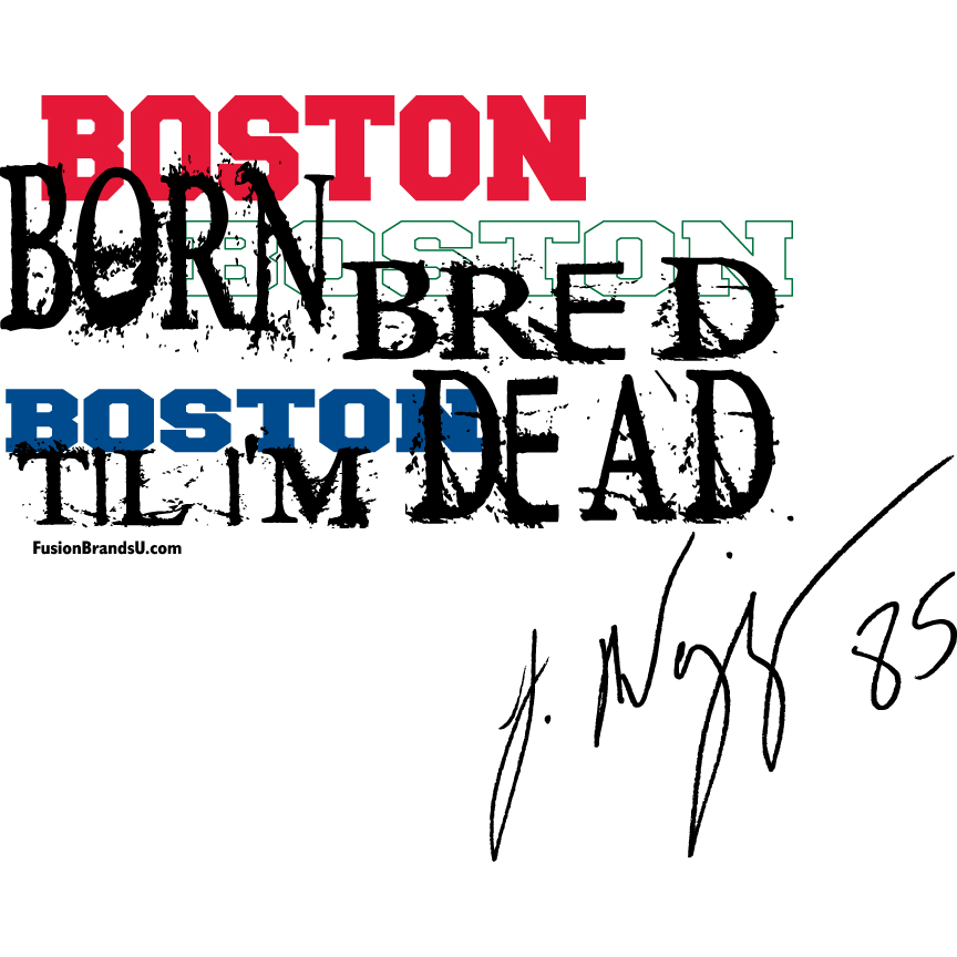 Boston Born Logo for Jermaine Wiggins